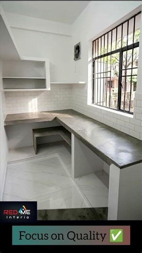 Redme Interio Aluminum Kitchen | Luxury Kitchen Setup ✨