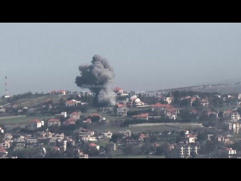 Shelling in southern Lebanon as the Israeli army continues what it calls 'limited and targeted opera