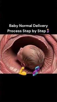 A normal delivery isn't just one moment—It's a high-speed Physiological Sequence. #normaldelivery
