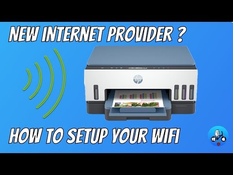 HP Printer Setup after new Router.