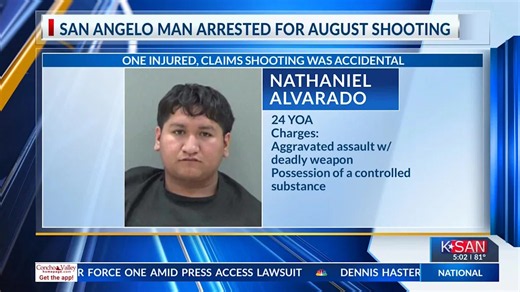 San Angelo 24-year-old arrested after man shot at own birthday party