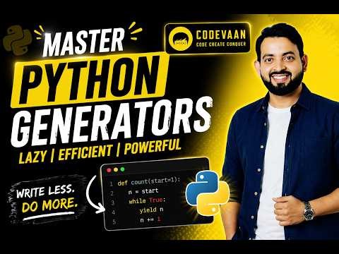 Python Generators & Yield: The Complete Beginner’s Guide