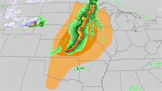 Late week severe risk targets Plains, Midwest again