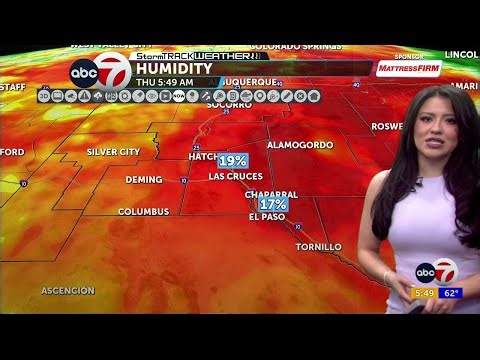 ABC-7 StormTrack Weather: Warm, dry, windy weather continues