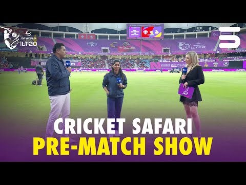 Cricket Safari Pre-Match Show | ADKR vs Dubai Capitals | Eliminator | DP World ILT20 | M3Y1J