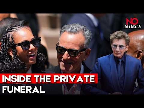 Stevie Wonder, Bruce Springsteen, Barry Manilow Attend Clive Davis' Funeral | Entertainment News