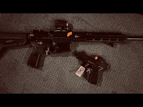 Sig Sauer P365-XL ROSE ROMEO-RS COMP and M400 with Red Dot