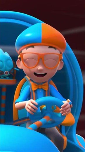 BLIPPI’S BIG COUGH! 🌬️💥 #BlippiWonders #Shorts