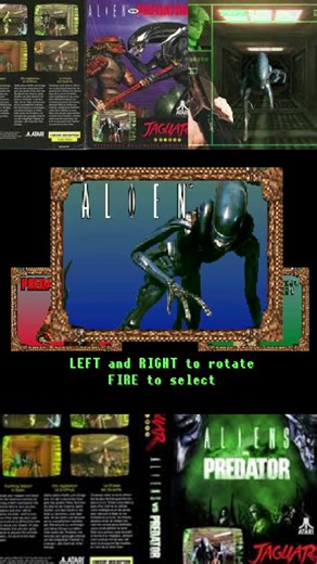 Alien vs Predator Atari Jaguar #gamer #retrogaming #gaming #game #atarijaguar #alienvspredator