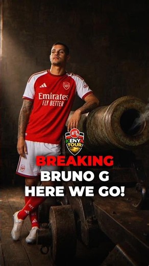 Bruno G is a Gunner! 💥