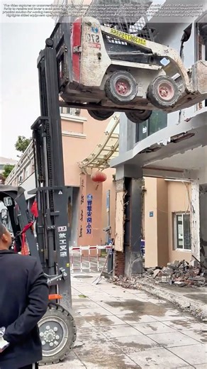 Forklift Aloft: The Aerial Machinery Relay