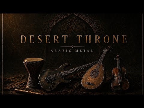 Desert Throne ⚡ Arabic Metal with Oud & Qanun (Aggressive Instrumental)