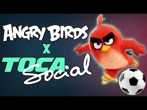 Red’s Secret Mission to London…🤫| Angry Birds x TOCA Social ⚽