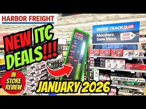 Best ITC Deals at Harbor Freight Right Now! Jan 2026