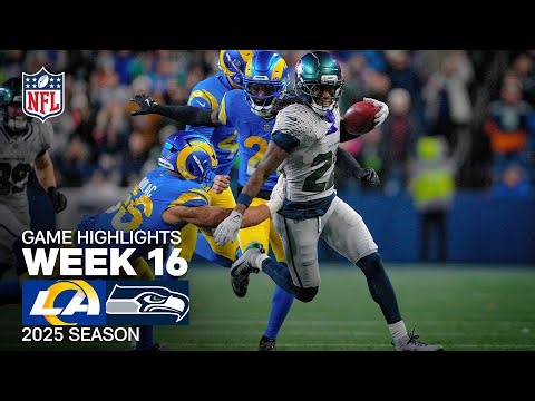 Los Angeles Rams vs Seattle Seahawks Game Highlights | 2025 NFL Season Week 16