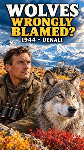 The Mystery of the Denali Wolves Solved in 1944! 🐺 #wolf #nature #wildlife #shorts