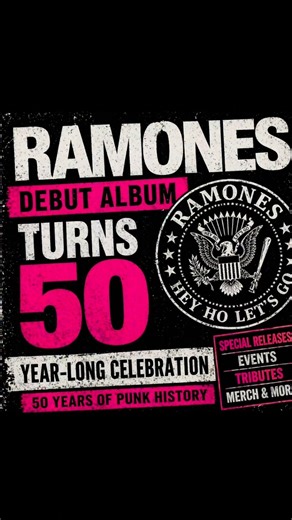 Ramones Debut Album Turns 50 With Year-Long Celebration