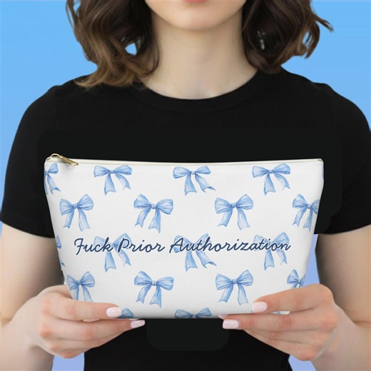 Medical Supply Bag F*ck Prior Authorization Medicine Bag for Chronic Illness Meds Pump Medication Travel Pouch Gift for Type 1 Diaversary - Etsy Canada