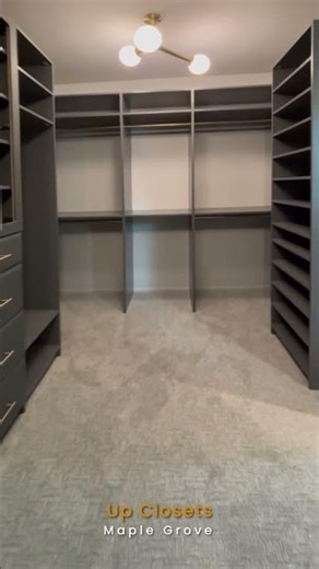 Zero chaos Closets | Up Closets of Maple Grove