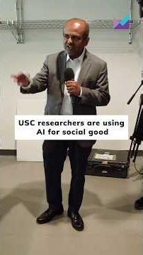 USC researchers are using AI for social good