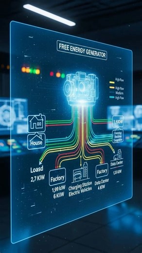 Free Energy Generator load sharing diagram #freeenergy #energy #powerdistribution #energydiagram #Engineering | Oliver James