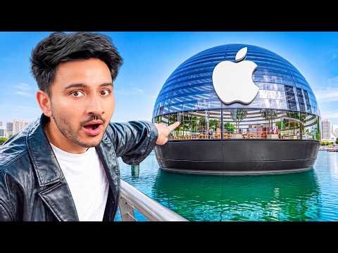 I Went Inside Apple's Floating Store!