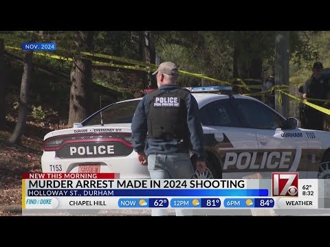 Man charged in 2024 murder on Holloway St in Durham: Records