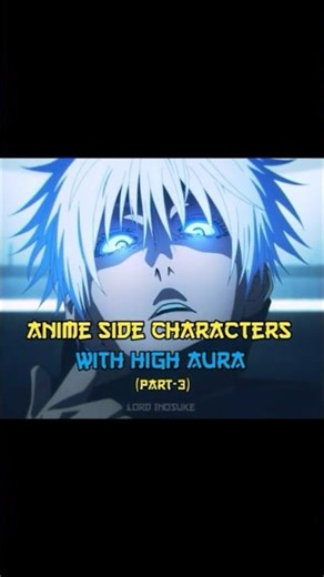 Anime side characters with high aura(part-3)#demonslayer#jjk#naruto#gojo#anime#trending#shorts