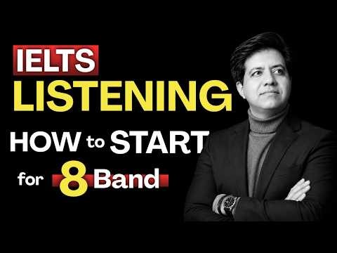 IELTS Listening - How to Start for 8 Band by Asad Yaqub