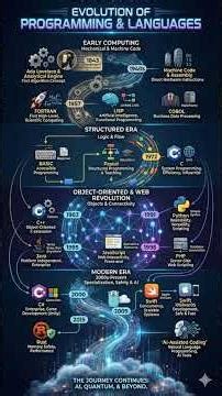 Evolution of Programming and Languages #programming #engineeringstudent #mechanicalstudent