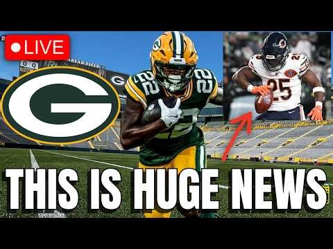 🔴LIVE HUGE Packers vs Bears Injury Update! Who's In & Who's Out? Full Game Preview!
