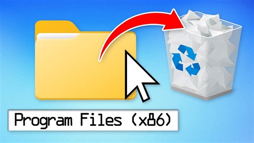 What happens if you delete Windows Program Files folder
