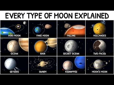 Every Type Of Moon Explained in 11 Minutes