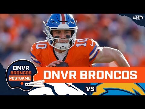 POSTGAME: The Denver Broncos have CLINCHED the No. 1 seed in the AFC