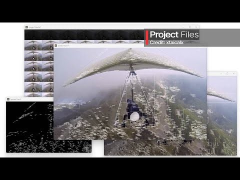 XTALCALX TOUCHDESIGNER PROJECT FILE XTAL-PF-022 BlobTrack Visual Analyzer