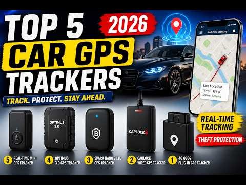 Car GPS Trackers 2026 – Track & Protect Your Vehicle in Real Time Top 5 Expert Picks