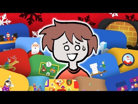 I played EVERY Santa Tracker game!