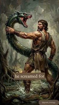 The Impossible Battle: How Hercules Stopped the Regenerating Heads! ⚔️#Hercules #Hydra
