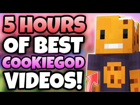 *5 HOURS* OF COOKIEGOD VIDEOS TO FALL ASLEEP TO! (MINECRAFT)