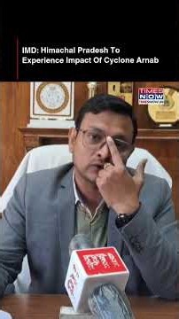 IMD Says Himachal Pradesh To Experience Impact Of Cyclone Arnab With Light Rainfall #shorts