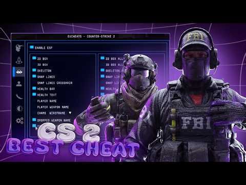 CS2 Hack | Legit Aimbot & Triggerbot | Glow ESP & Radar Hack | No Recoil & No Flash