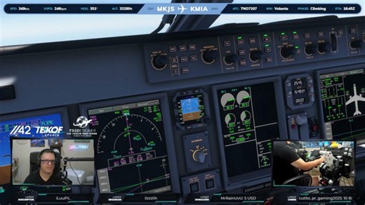 🔴 LIVE: MSFS 2024 | E190 | RTX 5070 TI | MKJS-KMIA | TANO AIRLINES | VATSIM - g_tano on Twitch