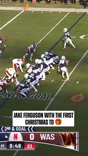 A great present for @jakeferg84 😎 DALvsWAS on @Netflix | NFL