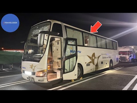 I Tried Japan's 14-Hour Private Cabin Night Bus from Fukuoka to Tokyo