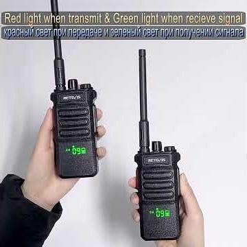 Retevis RT86 Walkie Talkie Professional Two Way Radio Long Range