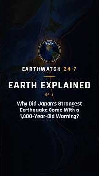 Why Did Japan's Strongest Earthquake Come With a 1,000-Year-Old Warning? · Earth Explained