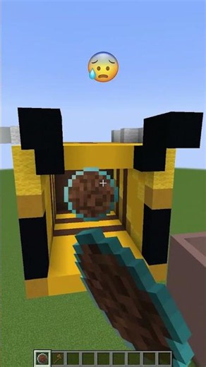 Restoring Hole Mod vs Fix Terrain Emoji Reaction #shorts #minecraft #meme