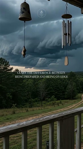 Incoming Storm & Wind Chimes ASMR | The Steady Vigil | The 10-Second Rest Test