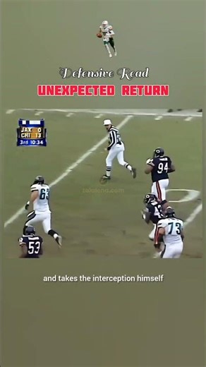 NFL Interception Return | Keith Traylor Takes It 67 Yards vs Jacksonville Jaguars (2002)