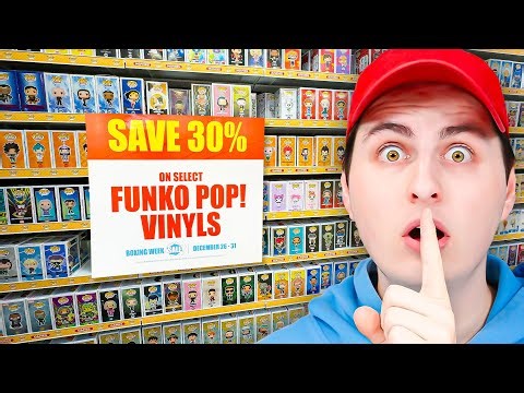 I Found A SECRET SALE! (Funko Pop Hunting)